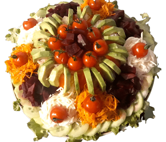 salade prestige le traiteur de la bourse restaurant marocain Paris